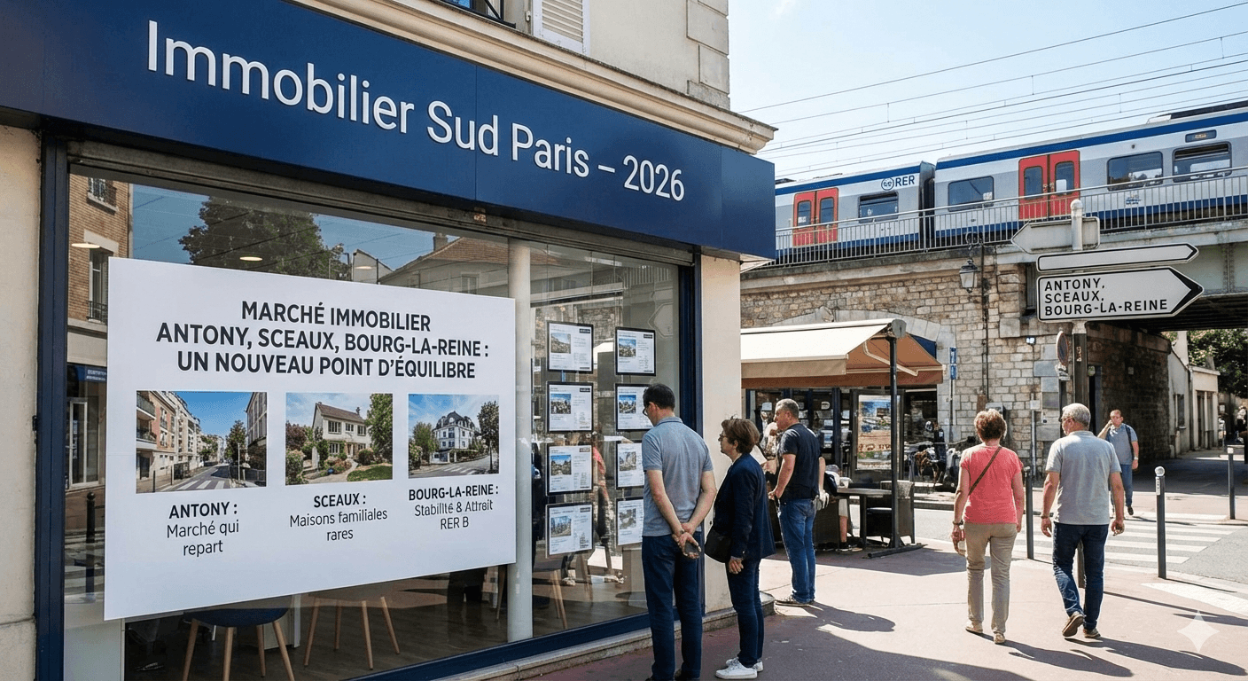 You are currently viewing Marché immobilier à Antony, Sceaux et Bourg-la-Reine : un nouveau point d’équilibre